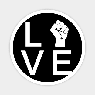 Love and Activism Magnet